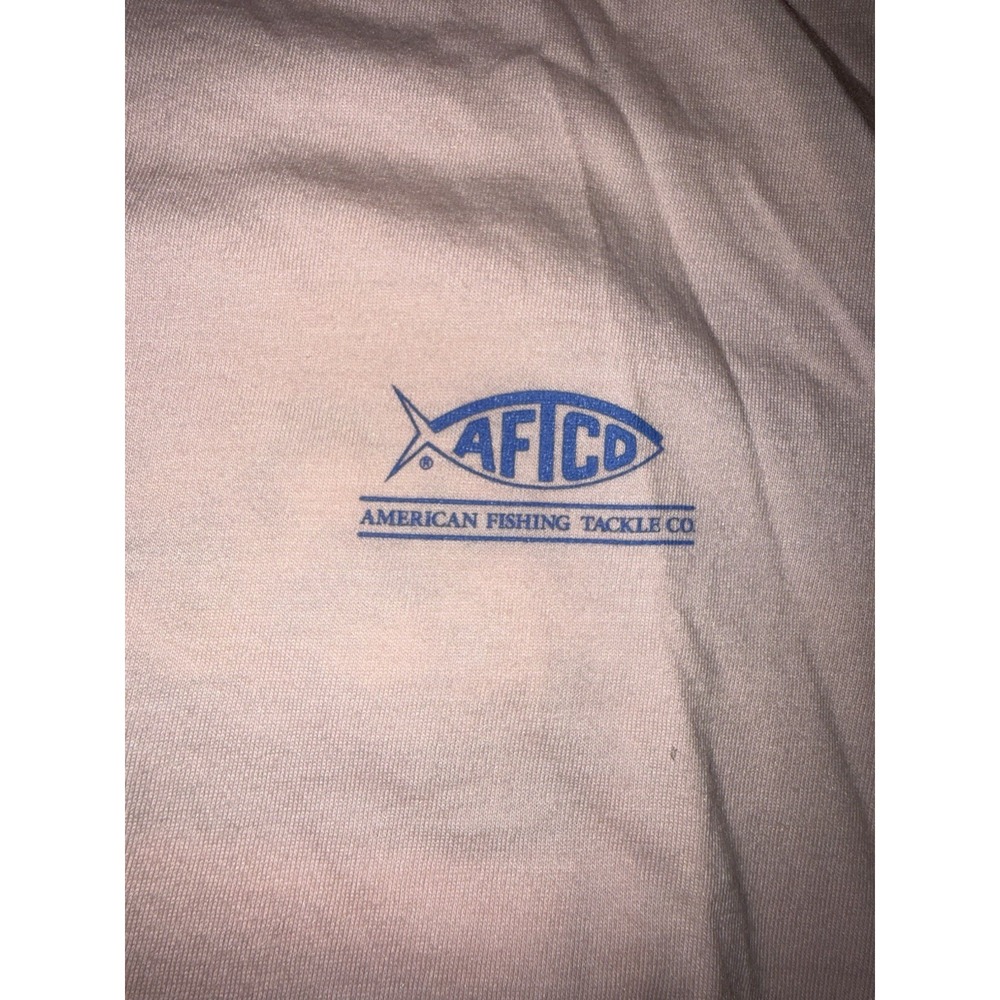 Aftco Men's Fishing Formula T-Shirt Size Small EUC